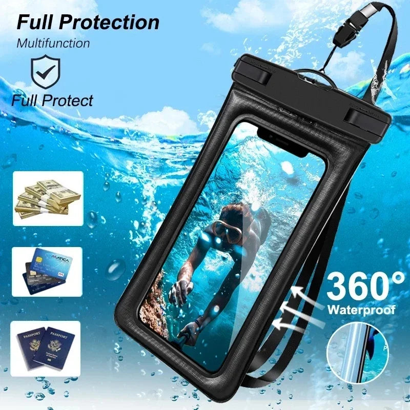 Universal Floating Waterproof Phone Pouch⁠