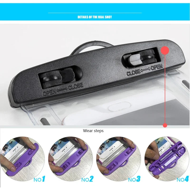 Universal Floating Waterproof Phone Pouch⁠